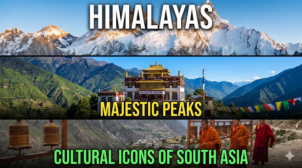 Himalayas: Majestic Peaks and Cultural Icons of South Asia