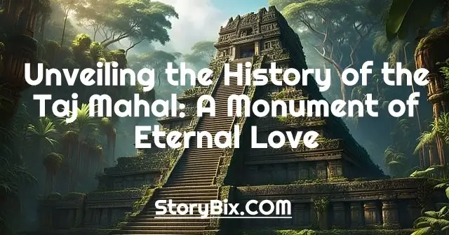 Unveiling the History of the Taj Mahal: A Monument of Eternal Love